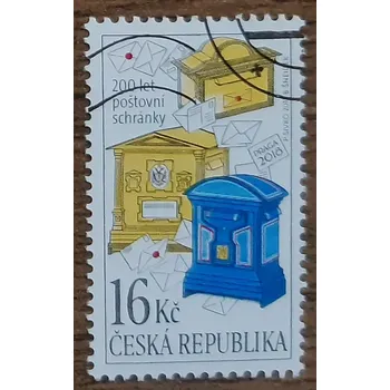 Sběratelství ČR raz. 945, 200 let poštovní schránky, r. 2017