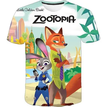 Dětské tričko Zootropolis Judy a Nick 130 - 140 cm