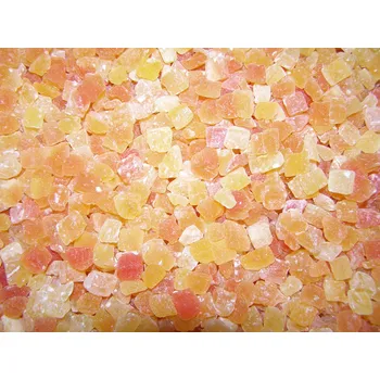 Krmivo pro ptáka TH sušená papaya kostky 8 x 10 mm 500 g