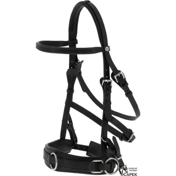 Lonžovací obnosek Norton -CAVESSON- - Černá - Cob