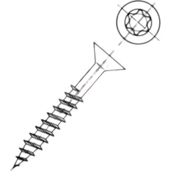 Vrut Uni.vrut ZH TORX ČZ A2 4,0x025/018