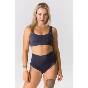 Dámská móda GoldBee Basic Plavky Vrchní Díl Dark Grey Barva: Dark Grey, Velikost: M