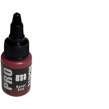 Modelářská barva Pro Acryl Burnt Red 008 - 22ml
