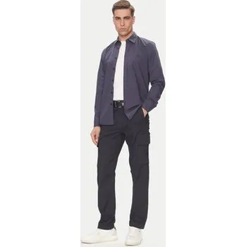 Pánská košile Boss Košile Relegant 50518304 Tmavomodrá Regular Fit 3XL