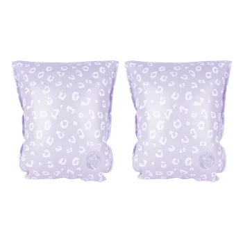 Nafukovací kruh Rukávky Lila Leopard 2-6 let