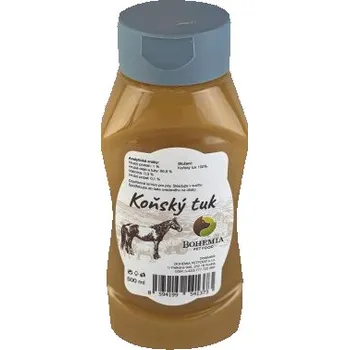 Krmivo pro psa BOHEMIA Koňský tuk 500ml Bohemia Pet Food BPF41373