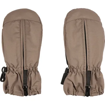 Rukavice Voděodolné dětské palčáky s zipem Sterntaler - hnědé Velikost: 2 (2 - 3 roky)