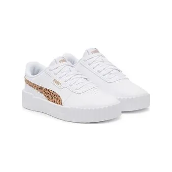 Dámské tenisky Sneakersy Puma Carina 3.0 Animal Jr 402268 02 Bílá 35_5