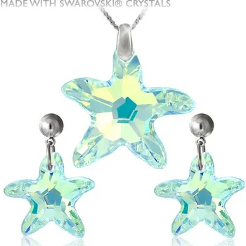 Souprava šperků Swarovski-Crystals Sada šperků Swarovski - Hvězda Crystal Swarovski-Crystals