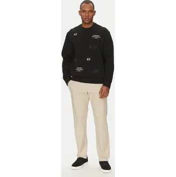 Pánská mikina Armani Exchange Mikina XM000479 AF10818 UC001 Černá Regular Fit L
