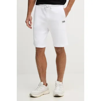 Pánské kraťasy Bavlněné šortky Karl Lagerfeld 561917.705783 bílá 00X, vel. M