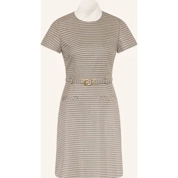 Dámské šaty Hugo Dámské Šaty Ketali S Odnímatelným Límcem, béžová / tmavě...