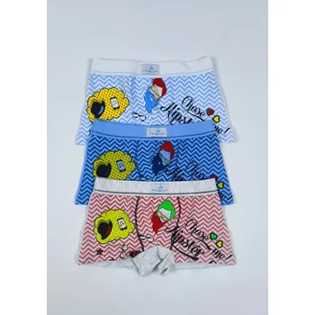 Chlapecké spodní prádlo Gasolineblu CHLAPECKÉ BOXERKY GASOLINO U/2199 Barva: Vícebarevná, Velikost: 7