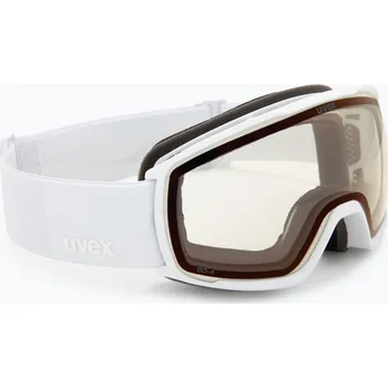 Lyžařské brýle UVEX Victorious S Pro V white matt/vario red mirror