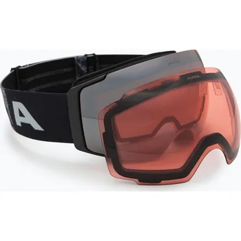 Sjezdové lyžování Lyžařské brýle Alpina Falera Mag Q-Lite black/glacier matte/silver/pink