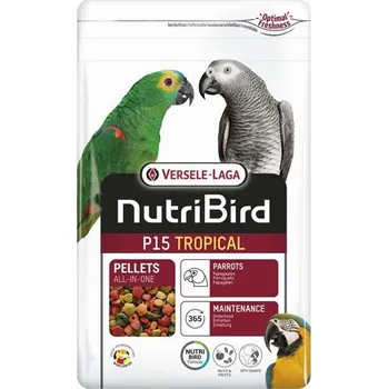 VL NutriBird P15 Tropical - velký papoušek 1 kg