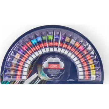 Vodová barva Akrylové barvy Van Bleiswijck 25 ks x 12 ml