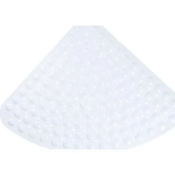 Protiskluzová sprchová podložka do koupelny, odolná proti plísním, 54x54 cm, průhledná