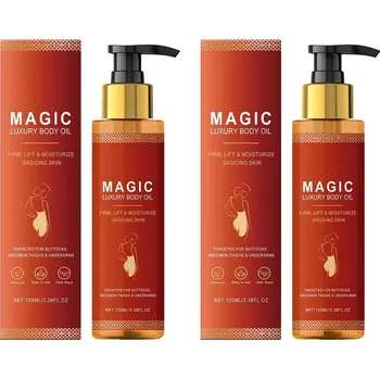 Tělový olej Magický Zpevňující Olej na Tělo – Hydratační a Vypínací Olej na Pleť