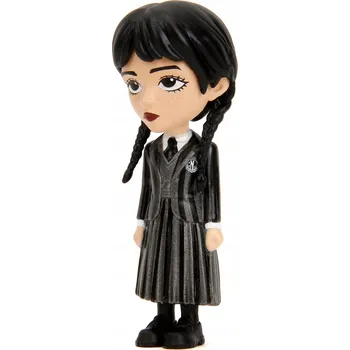 Figurka JADA FIGURKA Wednesday Addamsová V UNIFORMĚ LOONEY TUNES 6 cm NOVÁ KOVOVÁ