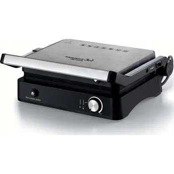 Zahradní gril Gril, panini, skládací elektrický gril Ariete electric černý 1 W