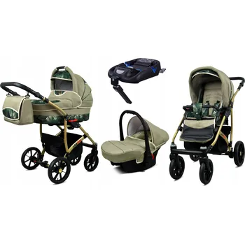 Kočárek Kočárek 4v1 BabyLux LARGO ALU sportovní kočárek korbička autosedačka ISOFIX