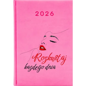 Kalendář Knižkový kalendář 2026 A5 FunnyCase růžový