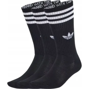 Pánské ponožky Ponožky adidas Originals 3-Stripies High Crew 3 Pairs JV7417 se stahovací šňůrkou