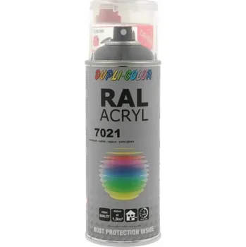 Barva ve spreji MOTIP LAK ve spreji BARVA ŠEDOČERNÁ RAL 7021