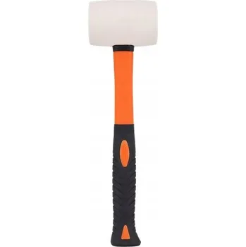 Kladivo Bílá gumová palička 450g, šetrná, ergonomická