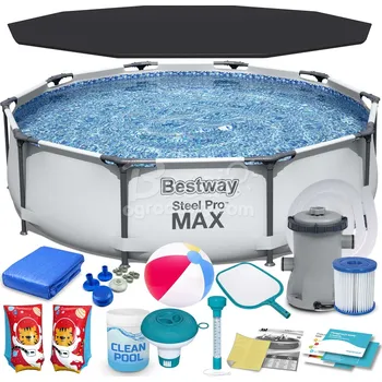 Bazén Zahradní bazén s rámem 305 x 76 cm 17v1 Bestway 56408