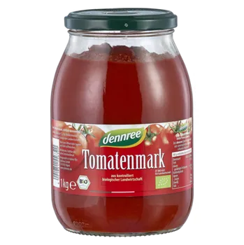 Omáčka Dennree Rajčatový protlak 1 kg bio BIO VEGAN Množství: 1 ks