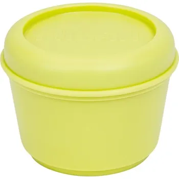 Svačinový box SVAČINOVÝ BOX PRO CHLAPCE KRABIČKA NA SVAČINU 0,25L SUNSET ŽLUTÁ ODOLNÁ