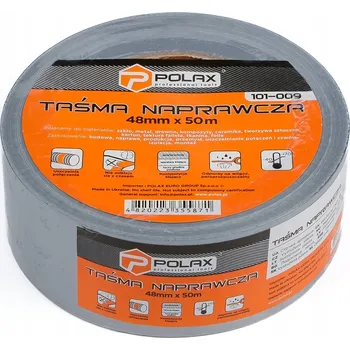 Lepicí páska Opravná zesílená páska šedá 48mm x 50m Polax