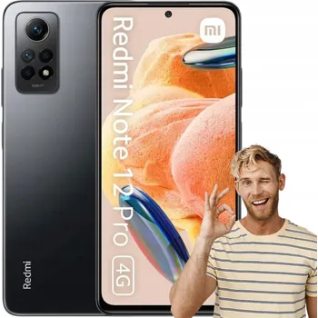 Mobilní telefon Smartphone Xiaomi Redmi Note 12 Pro 4G 8 GB / 256 GB 4G (LTE) šedý