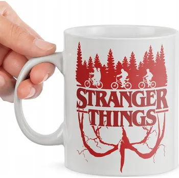HRNEK HRNKY HRNEČKY STRANGER THINGS SERIÁL VYSOKÁ KVALITA DÁREK TEXT