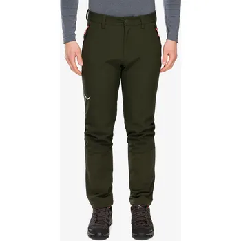 Pánské kalhoty Softshellové kalhoty Salewa Puez Dolomia 2 Pants - tmavě olivová M