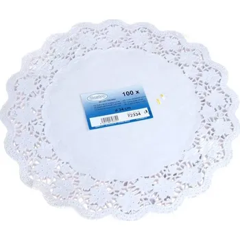 Podložka pod dort kulatá (krajka) 24cm/6ks