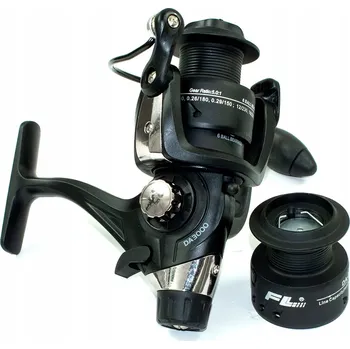 Rybářský naviják Naviják FL DA-4000 6BB s volnoběžkou pro lov na dně + náhradní cívka