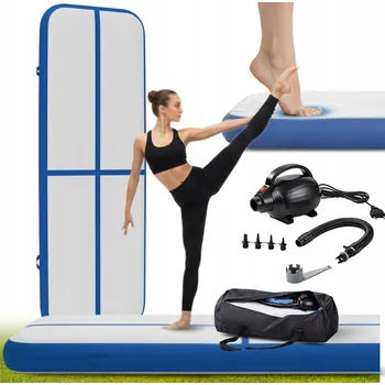 podložka na cvičení GYMNASTICKÁ PODLOŽKA AKROBATICKÁ DRÁHA 3M AIRTRACK PRO JÓGU MATRACE + PUMPIČKA