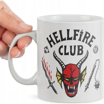 HRNEK HRNKY HRNEČKY STRANGER THINGS HELLFIRE CLUB HIT KVALITA DÁREK TEXT