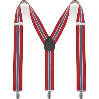 Kšandy Červené, bílé a modré šle - Tailor Toki