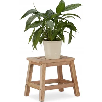 Taburet Stolička Relaxdays odstíny hnědé 25,5 cm