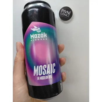 Pivo Mazák Mosaic Modern IPA 14°/6,2% 0,5l