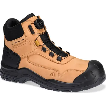 Pracovní oblečení PORTWEST STEEL NUBUCK S3 FC39 / Kotníková kožená obuv S3 HRO SR FO SC - wheat 46