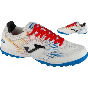 Kopačky JOMA TOP FLEX 2401 TF (45) Pánské kopačky na umělý trávník – bílé
