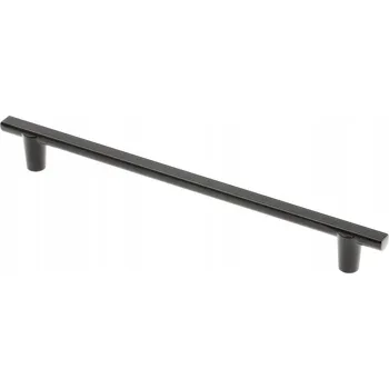 Nábytkové kování Nábytková úchytka RAY GTV černá matná 192mm