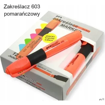 Kancelářské FIXY POPISOVAČE , Oranžový Zvýrazňovač ( 12 Ks ) Dobrá Fixy