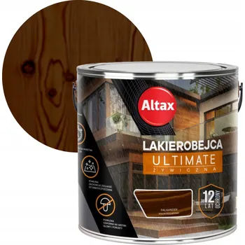 barva a nátěr na dřevo ALTAX Lazura na dřevo Ultimate s pryskyřicí 5L palisandr, 12 let ochrany