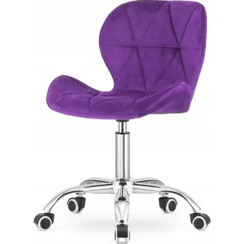 Otočná židle Lugano fialová